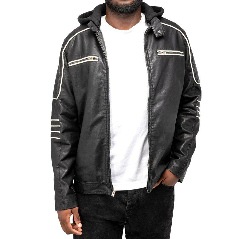 X RAY Leather Jacket Men 1