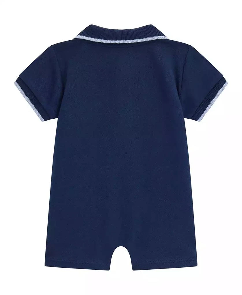 GUESS Baby Boys
 Stretch Piquet Short-Sleeve Shortall 2
