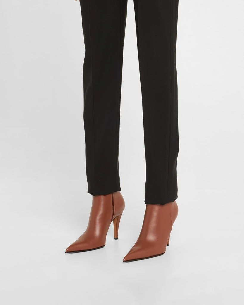 Alexander McQueen Birdee Leather Stiletto Booties 2