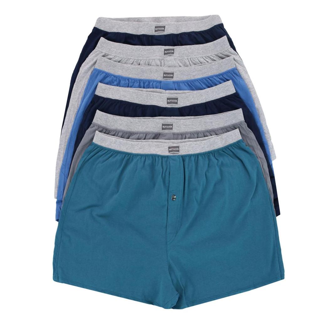 The Loom Men's Big and Tall Knit Boxers Assorted (6 Pack)