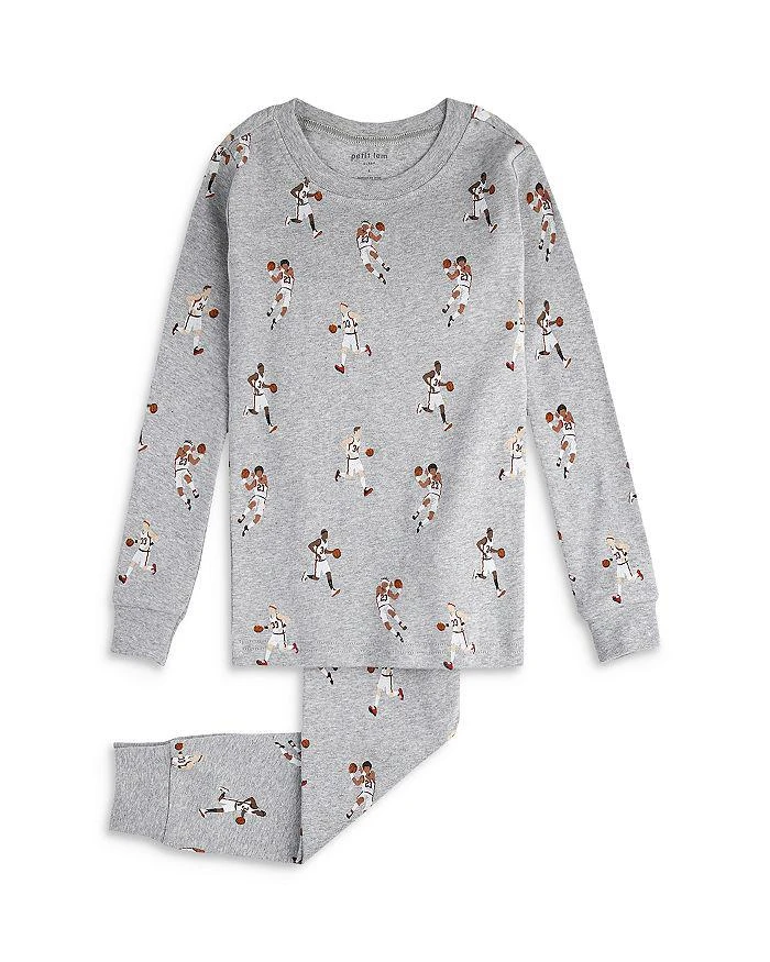 Petit Lem Boys' Basketball Player Print Pajamas Set - Little Kid 1