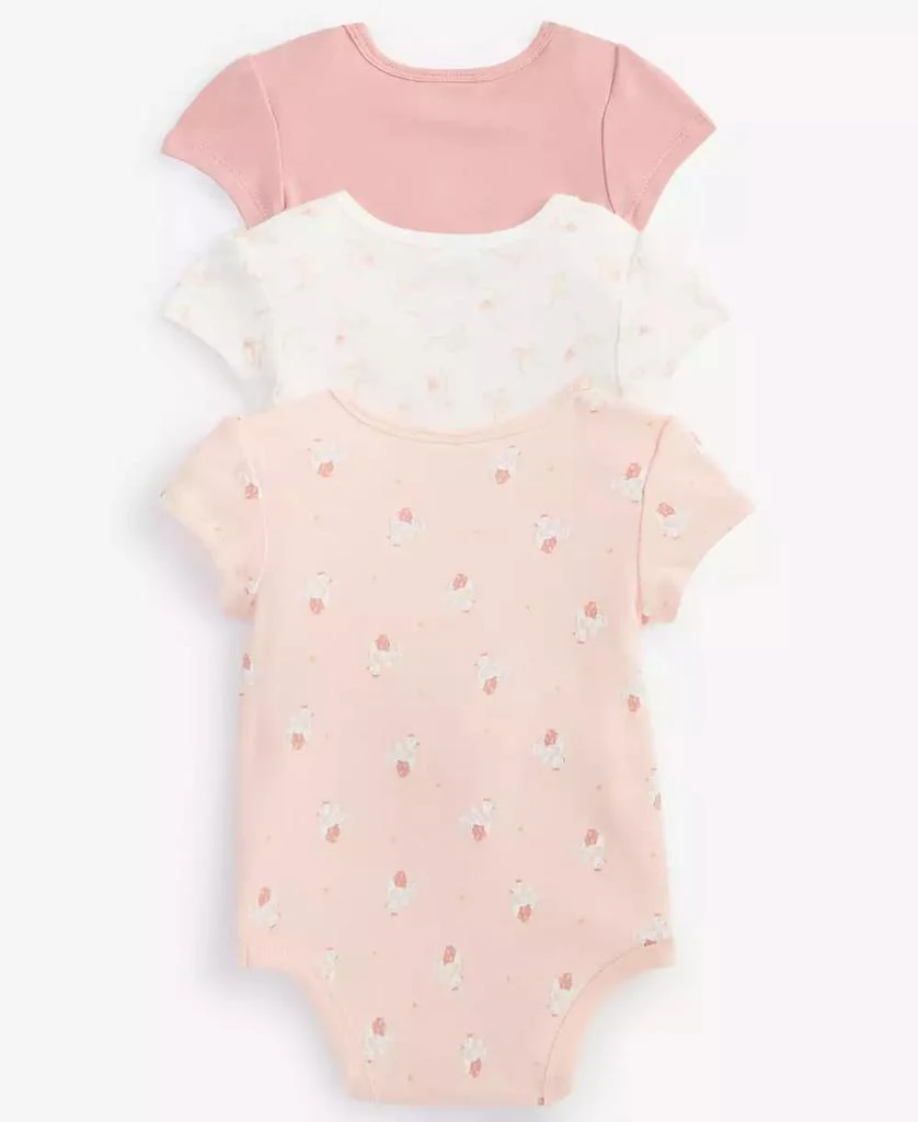 First Impressions Baby Girls Tiny Dancer Bodysuits, 3 Pack, Created for Macy's 3