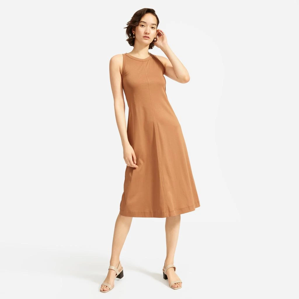 Everlane The Luxe Cotton Midi Tank Dress - Dresses & Skirts - BeyondStyle