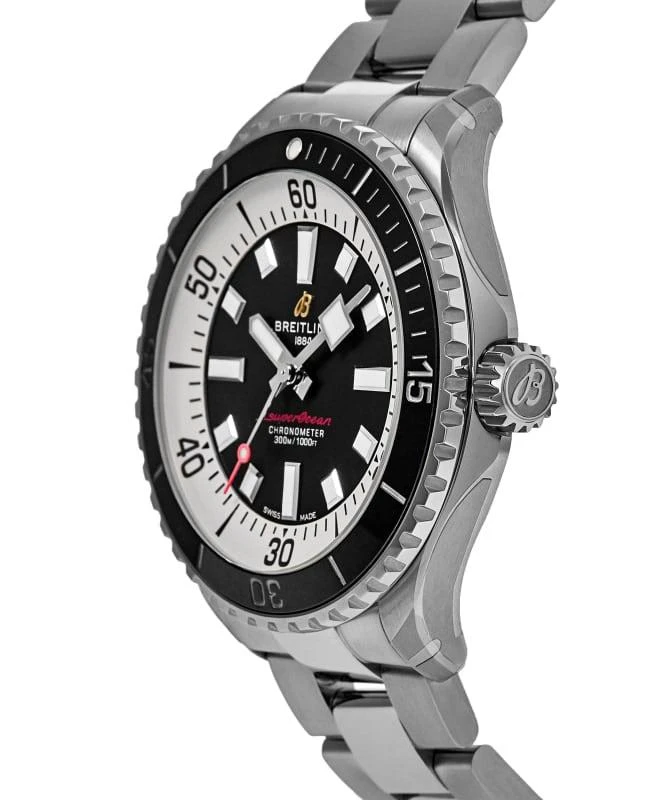BREITLING Breitling Superocean Automatic 42 Black Dial Stainless Steel Men's Watch A17375211B1A1 3
