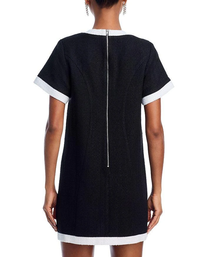 AQUA Tweed Shift Dress - Exclusive 4