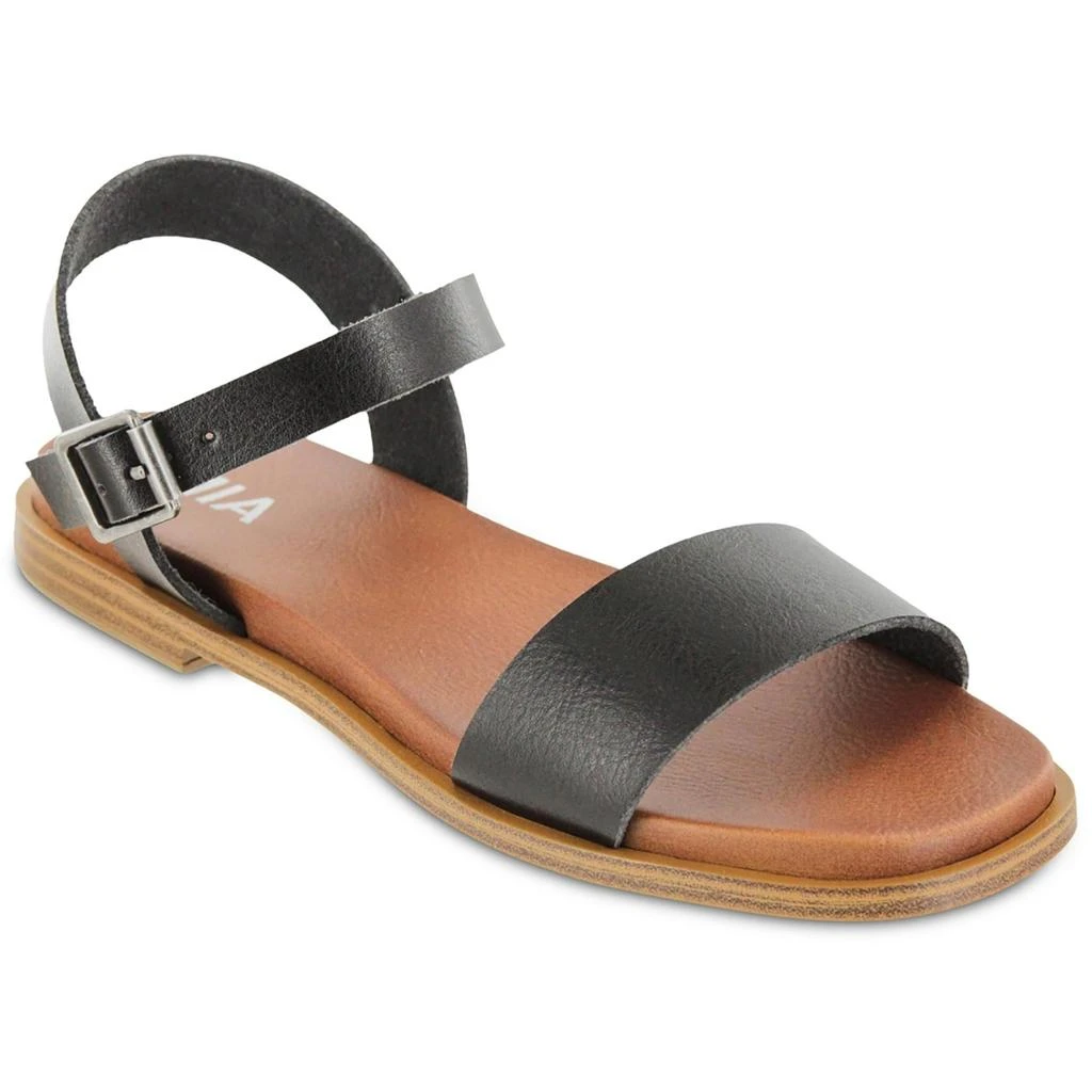 MIA Karina Womens Faux Leather Flat Slingback Sandals 2