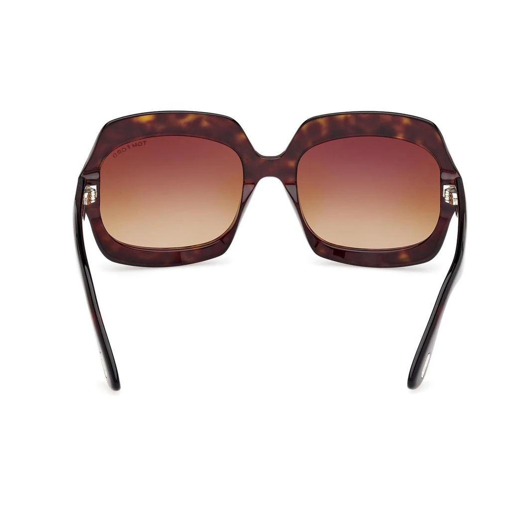 Tom Ford Tom Ford Eyewear Ren Oversized Frame Sunglasses 5