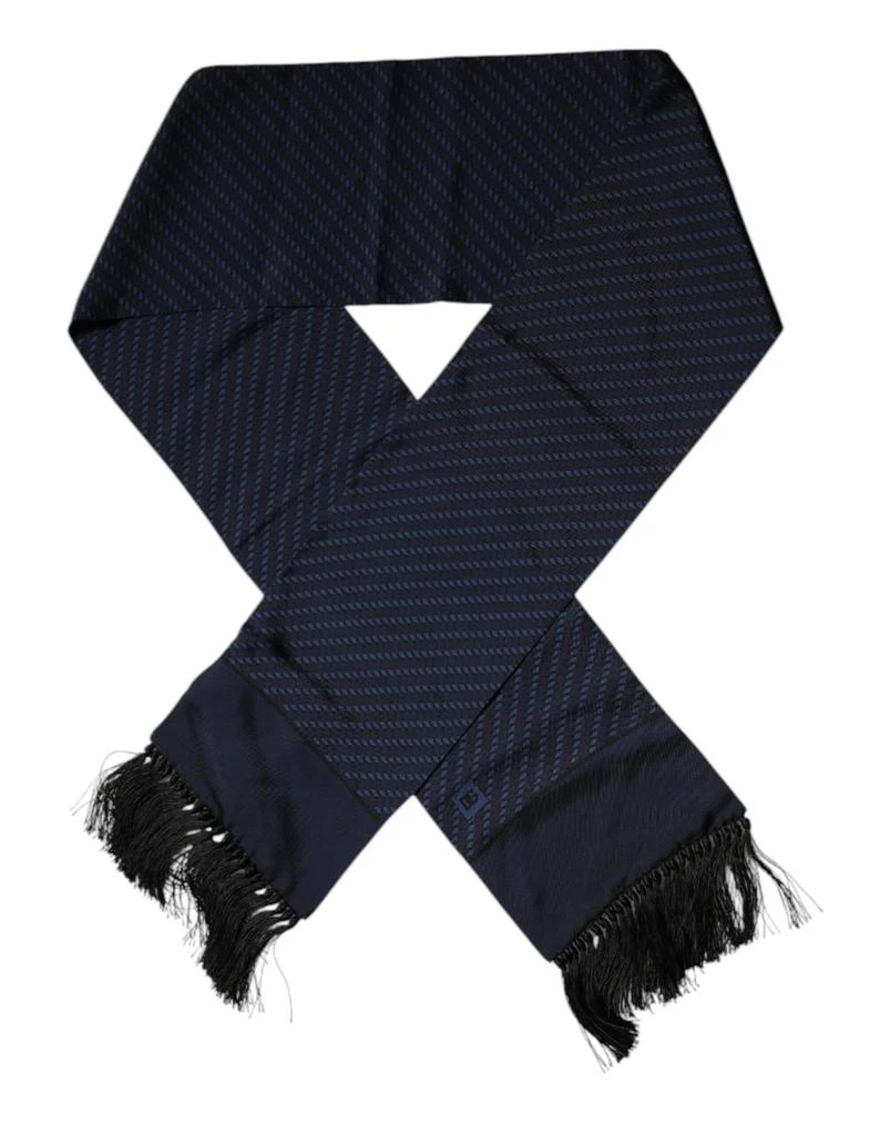 Dolce 
Gabbana Fantasy Fringes Neck Wrap Men
s Scarf