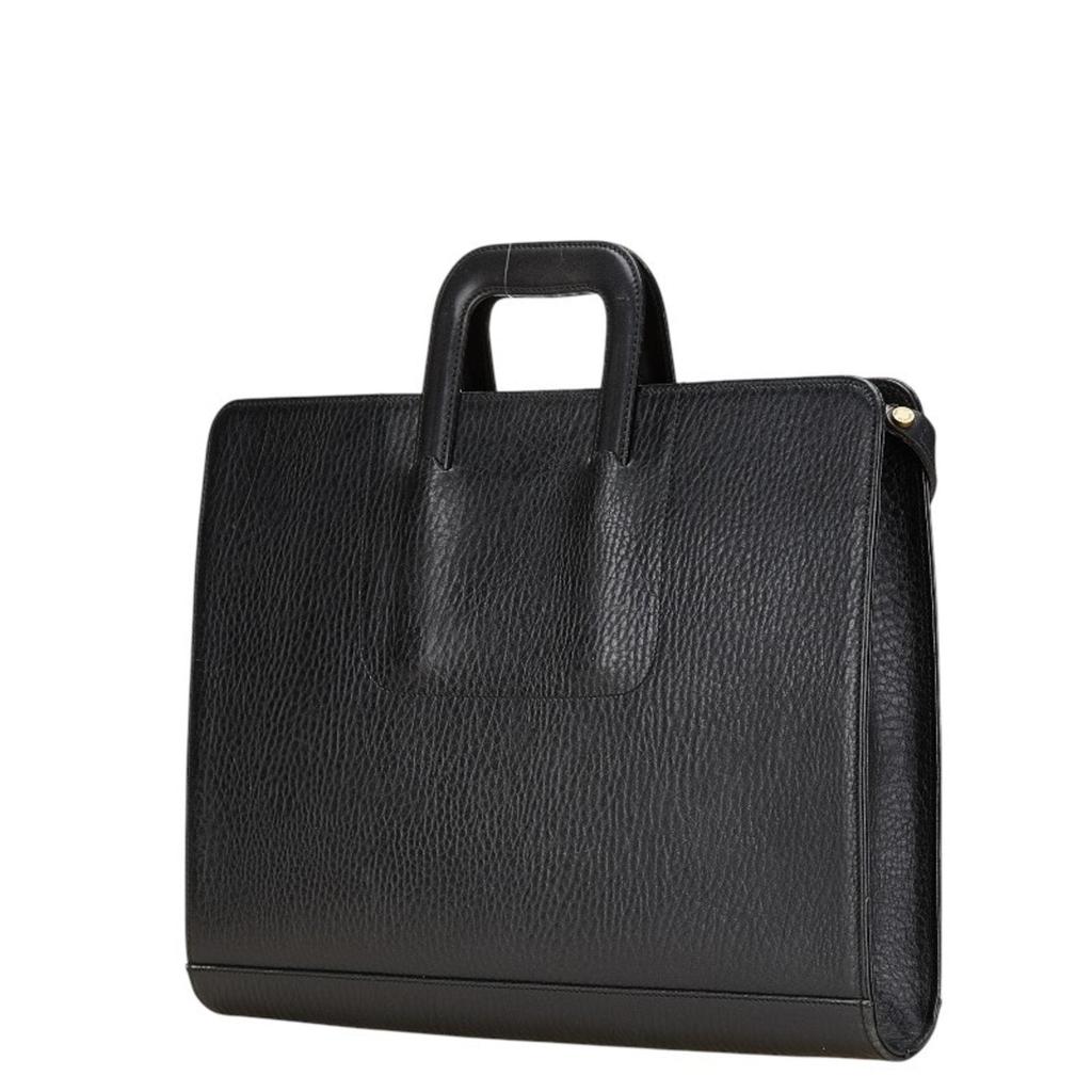 Burberry Leather Briefcase (Pre-Owned)