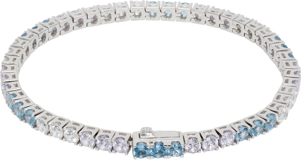 Hatton Labs Silver Classic Tennis Bracelet - JEWELRY
