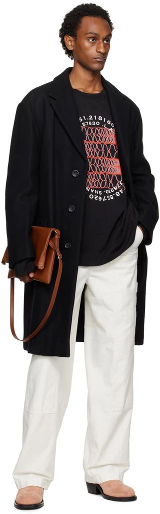 Dries Van Noten Off-White Hammer Loop Cargo Pants 4
