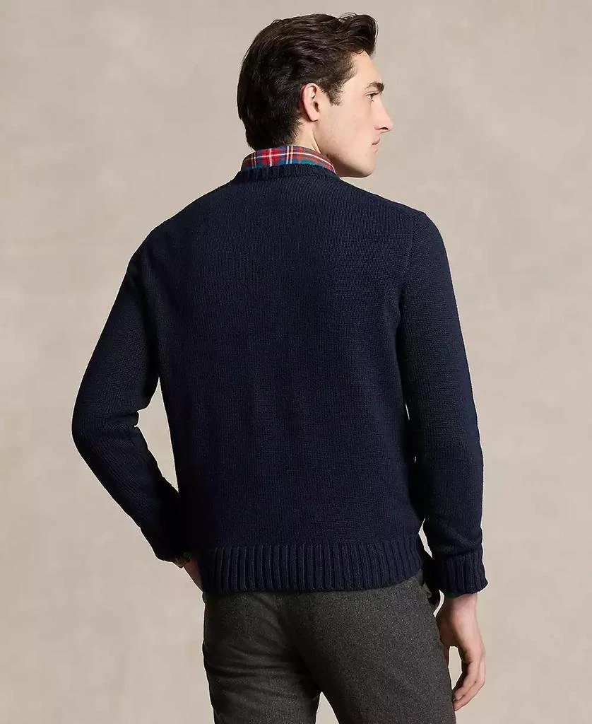 Ralph Lauren Men's Logo-Intarsia Cotton Sweater 2
