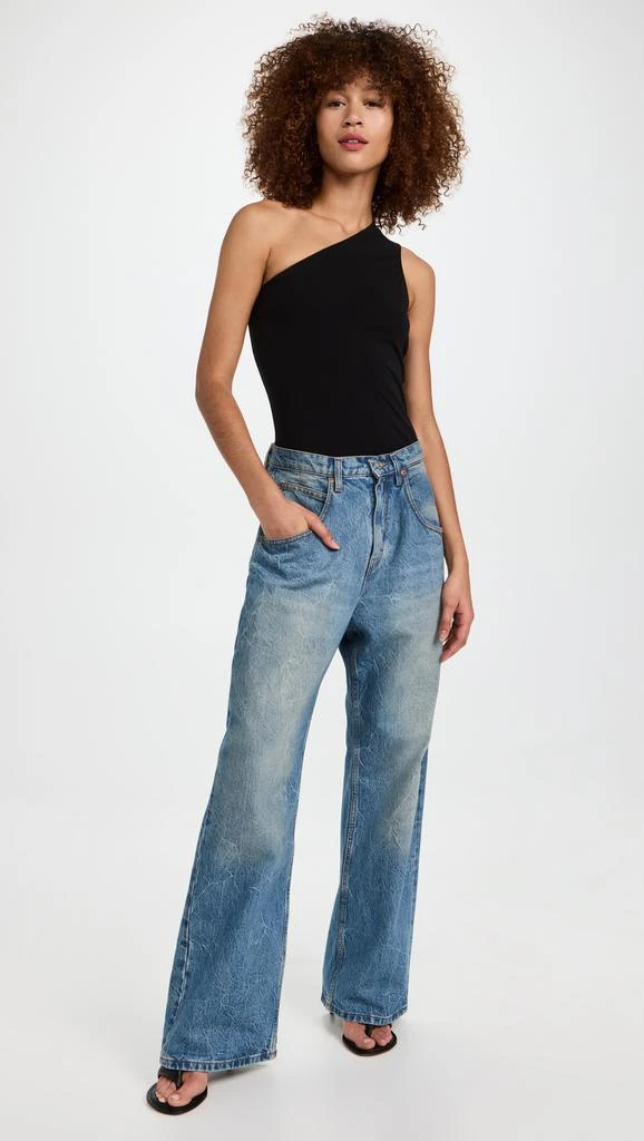 Wolford One-Shoulder Asymmetrical Bodysuit 4