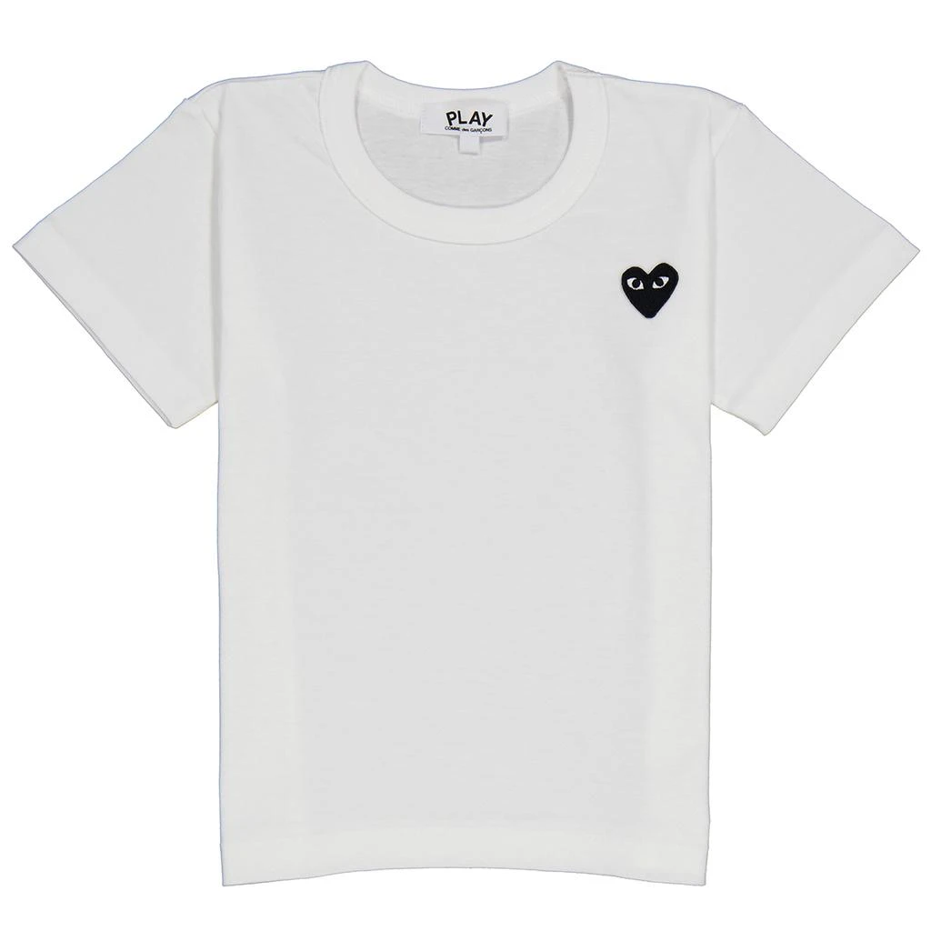 Comme des Garcons Kids Embroidered Heart Short-sleeve T-shirt
