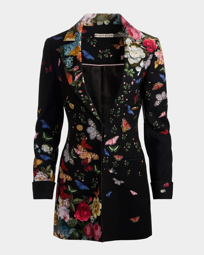 Alice + Olivia Mya Longline Blazer