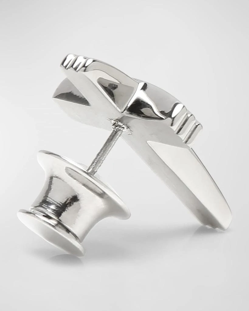 Cufflinks Inc. Men's Stainless Steel Cross Lapel Pin 3