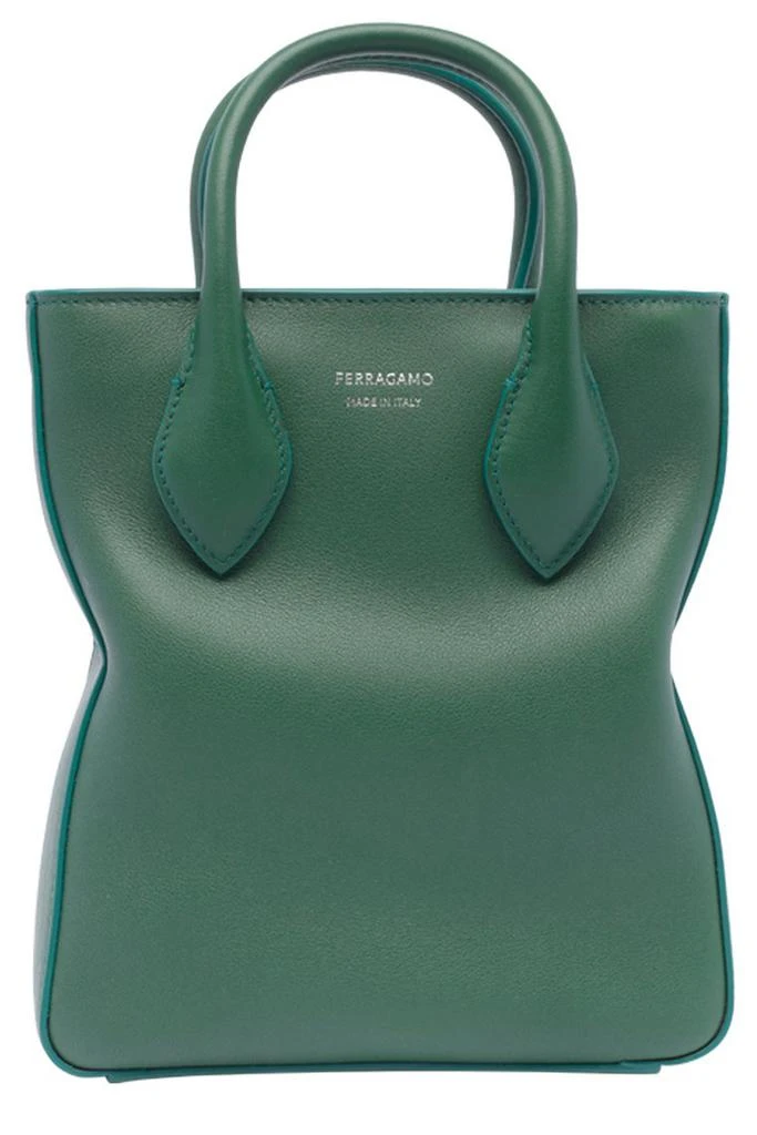 Salvatore Ferragamo Ferragamo Logo Printed Tote Bag 1