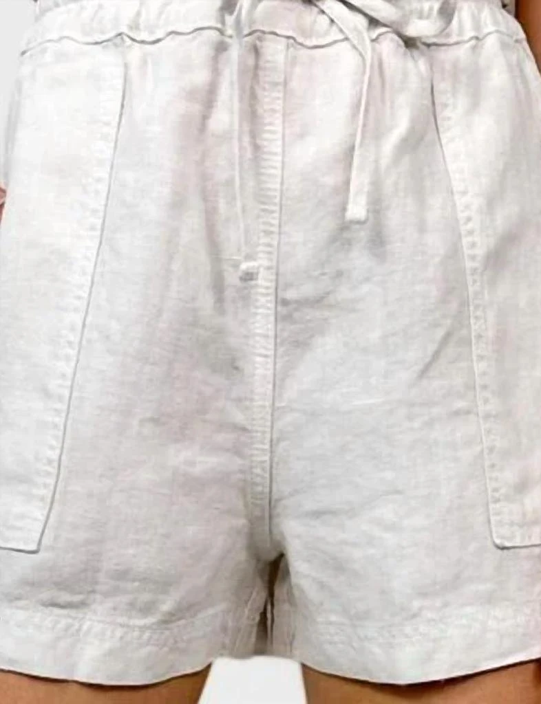 Velvet by Graham & Spencer Velvet By Graham & Spencer - Sutton Heavy Linen Short 2