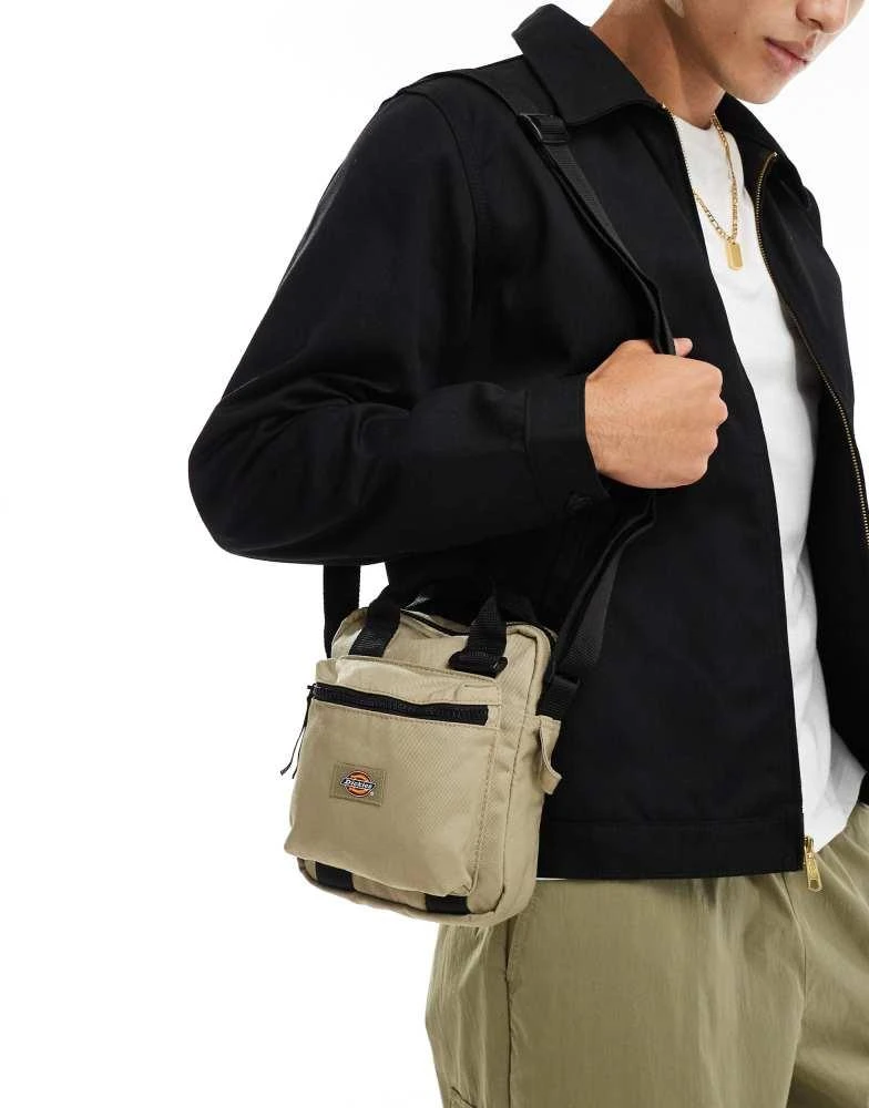 DICKIES Dickies moreauville cross body bag in beige 4