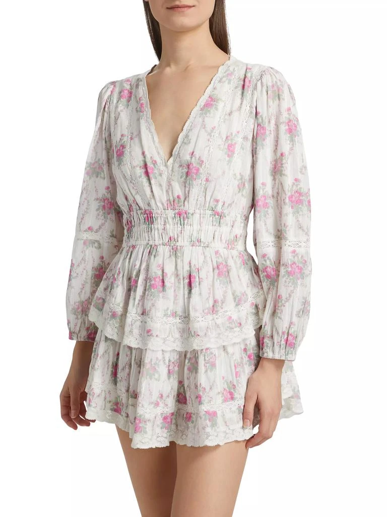 LOVESHACKFANCY Garden Gates Rosamina Dress 3