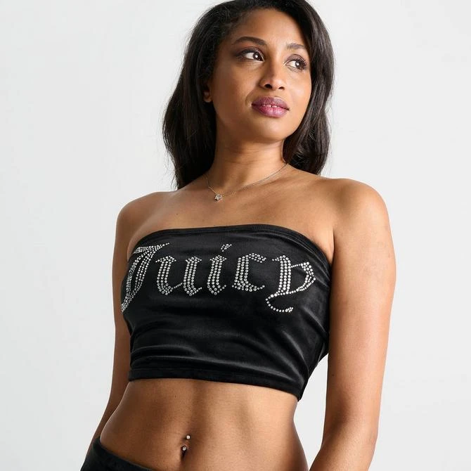 JUICY COUTURE Women's Juicy Couture OG Bling Tube Top 9