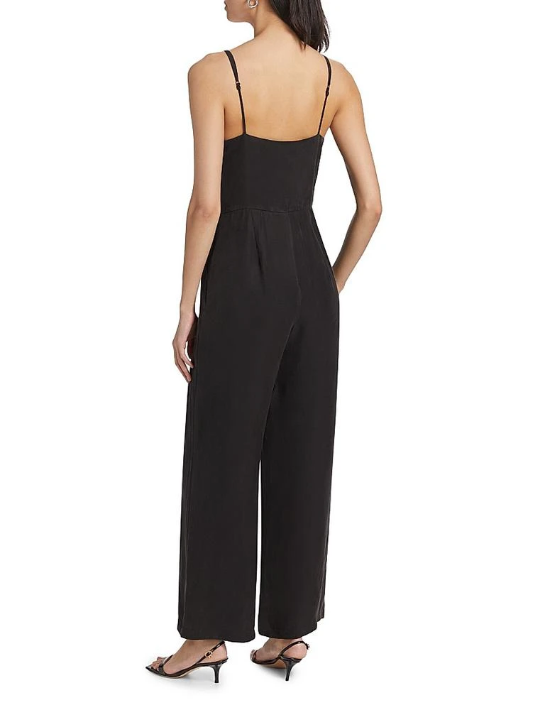 If Only Studio V-Neck Tie-Waist Jumpsuit 5