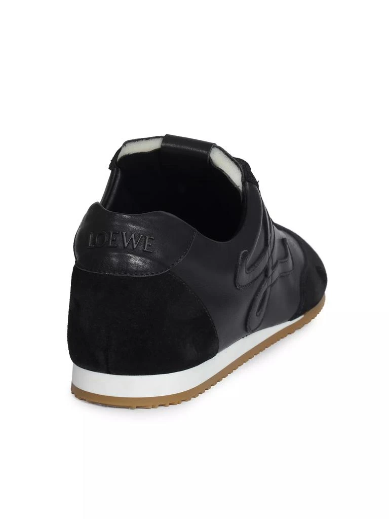 Loewe Men's Ballet Runner 2.0 Leather Low-Top Sneakers 3