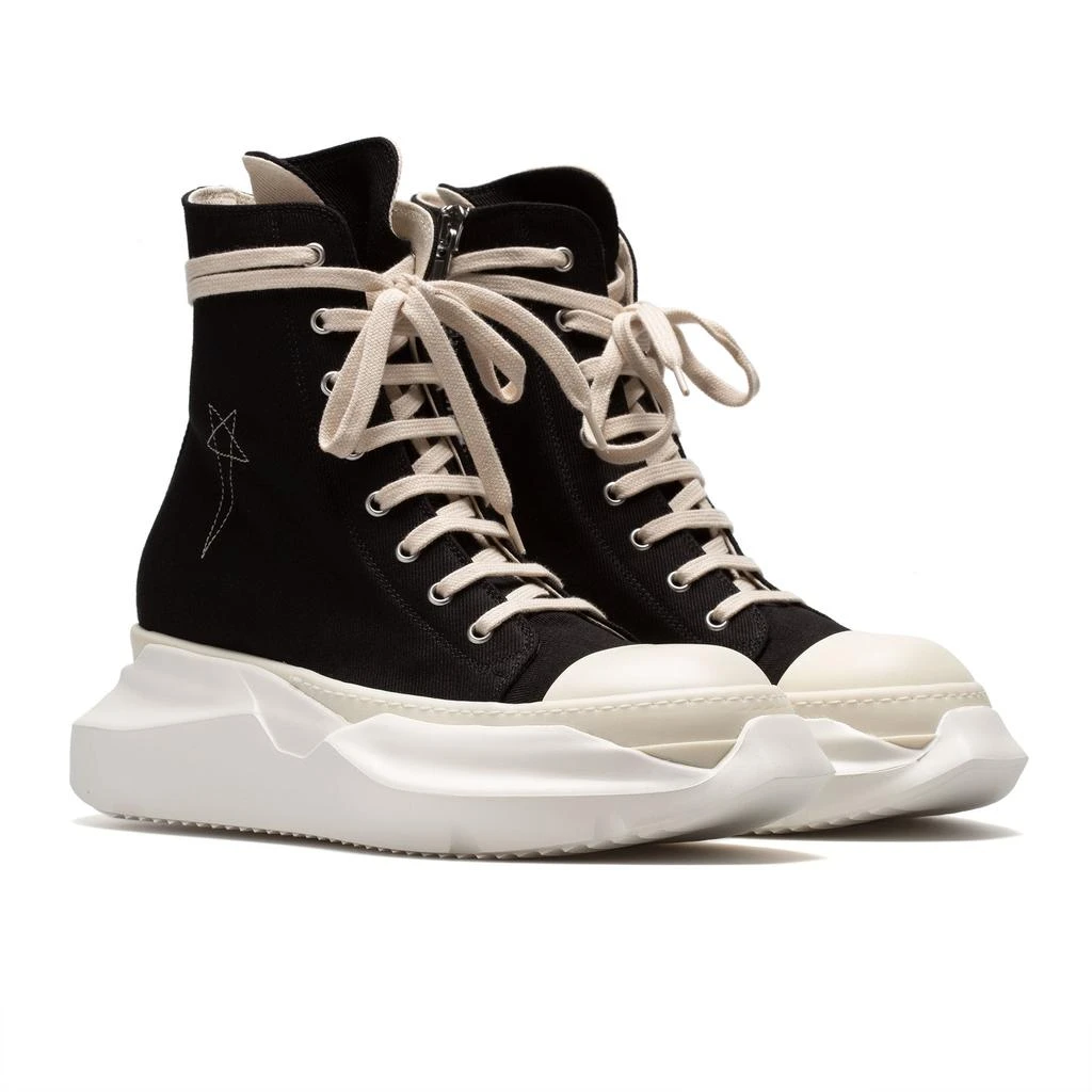 Rick Owens Abstract Sneakers (Black/Pearl/Milk) 2