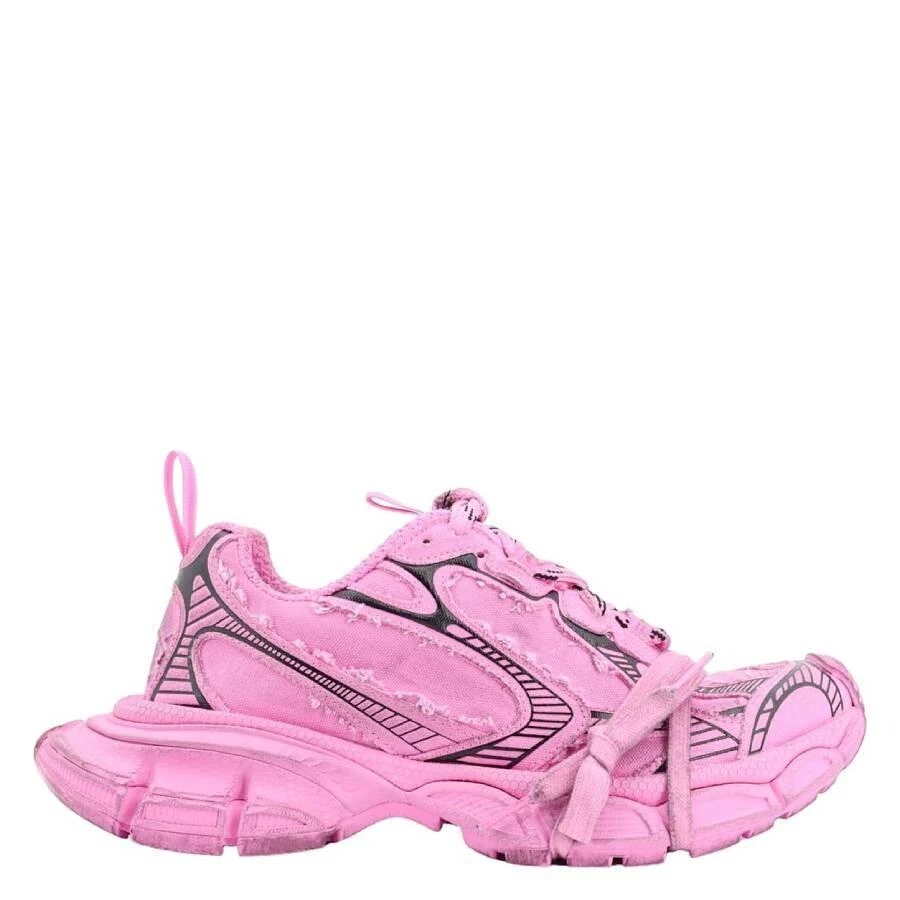 Balenciaga Pink 3XL Canvas Sneakers 1