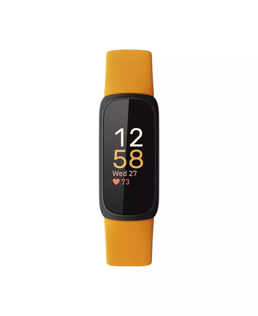 Fitbit Inspire 3 Morning Glow Wellness Tracker Watch, 19.5mm