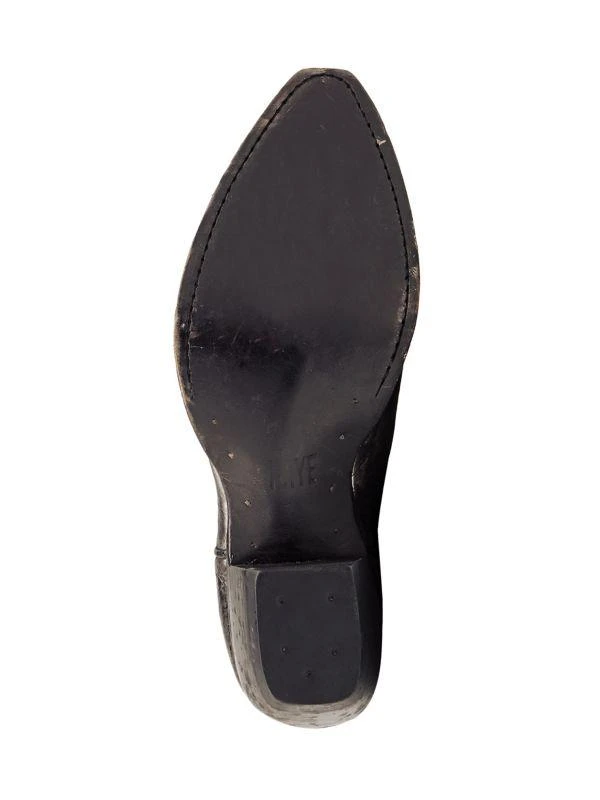 Frye Sacha Metallic Leather Western Boots 6