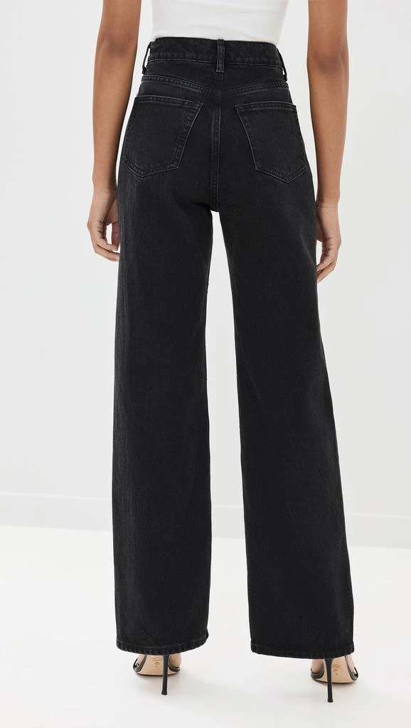 Reformation Cary High Rise Slouchy Straight Leg Jeans 3