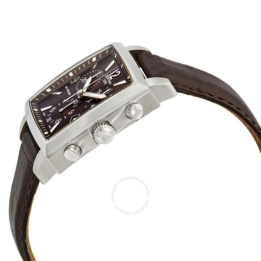 Certina DS Podium Chronograph Brown Dial Ladies Watch C001.317.16.297.00