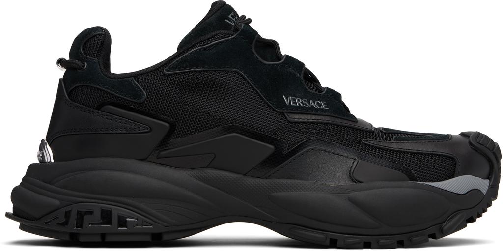 Diesel Black D-Cage Runner Sneakers - Casual Shoes - Compare