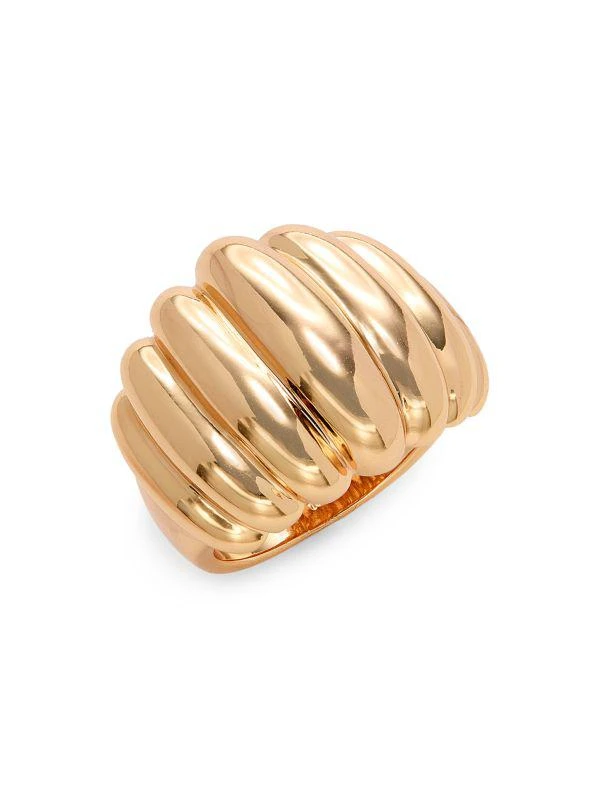 Sterling Forever 14K Goldplated Bubble Dome Statement Ring 1