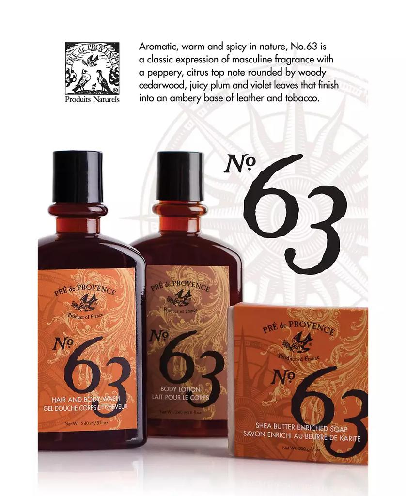 European Soaps Pre de Provence Men's 63 After Shave Balm, 75 Ml