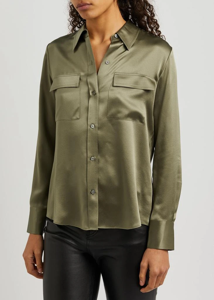Vince Silk-satin shirt 2