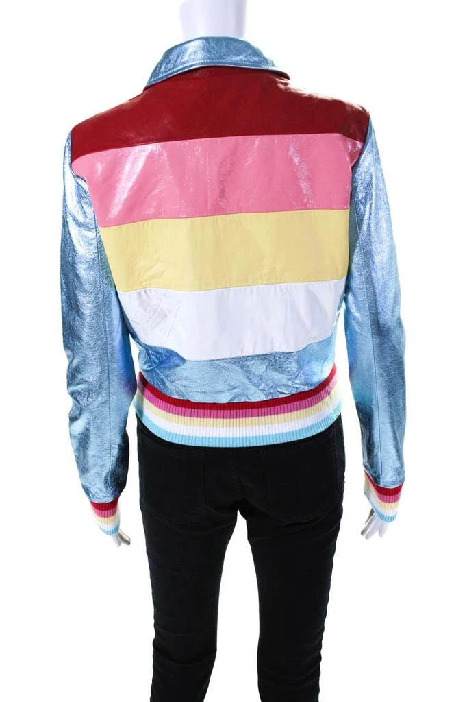 The Mighty Company Womens Dover Bomber Jacket Multi Colored 3