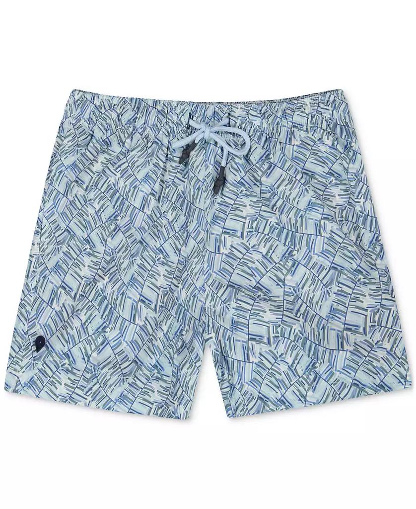 Sunset and Vines Men's Textured Woven Swim Trunks