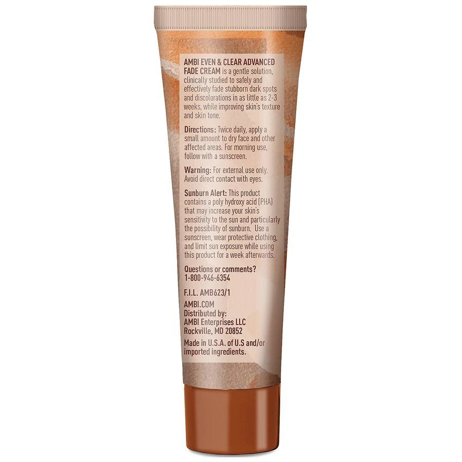 Ambi Even & Clear Fade Cream for All Skin Types 5