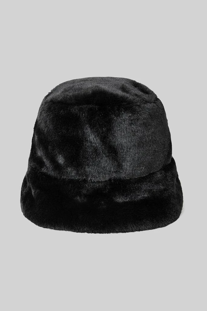 Alo Yoga Faux Fur Bucket Hat - Black 3