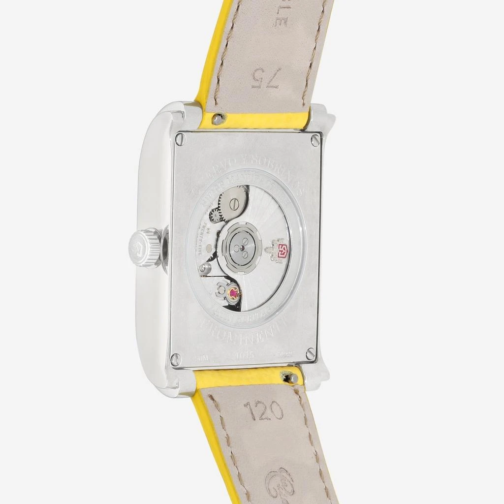 CUERVO Y SOBRINOS Cuervo Y Sobrinos Prominente Caramelo Stainless Steel 32 x 43mm Automatic Ladies Watch 1015.1YE 3