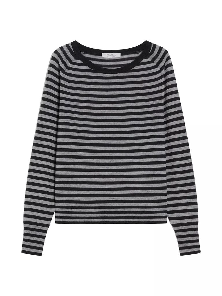 Max Mara Quarry Striped Wool Sweater 1