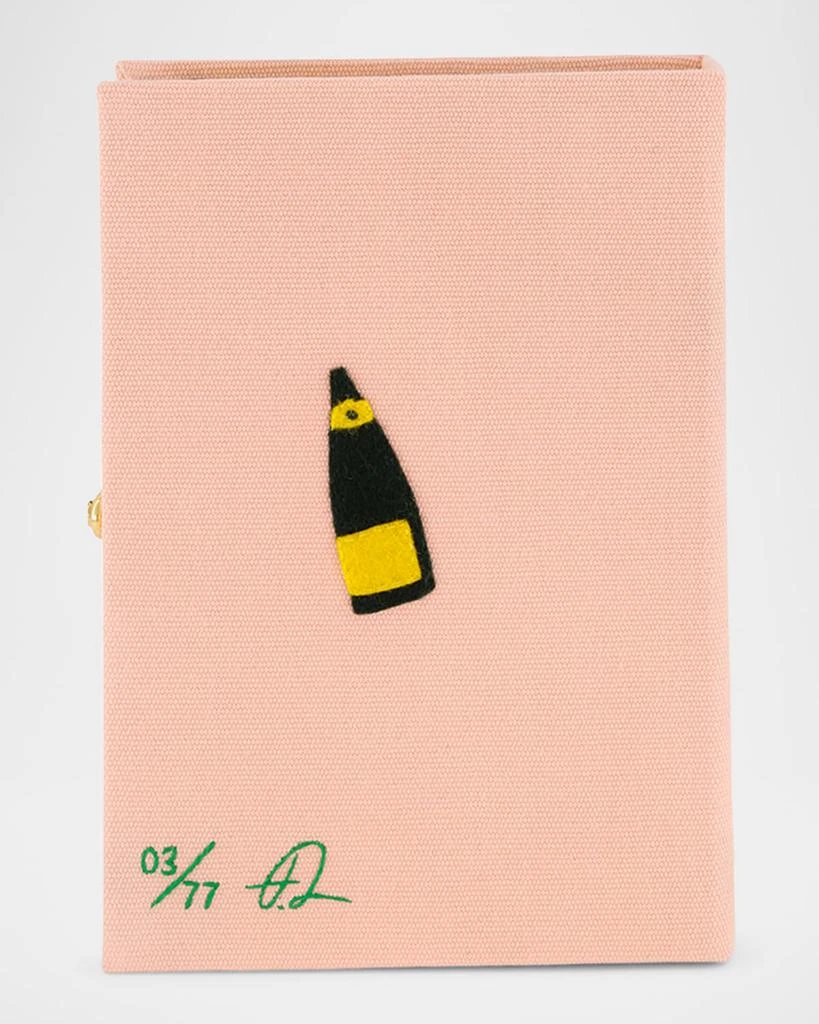 Olympia Le-Tan Bring Out the Champagne Book Clutch Bag 4