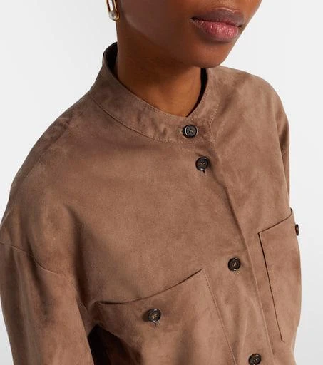 Max Mara Melodia suede jacket 4