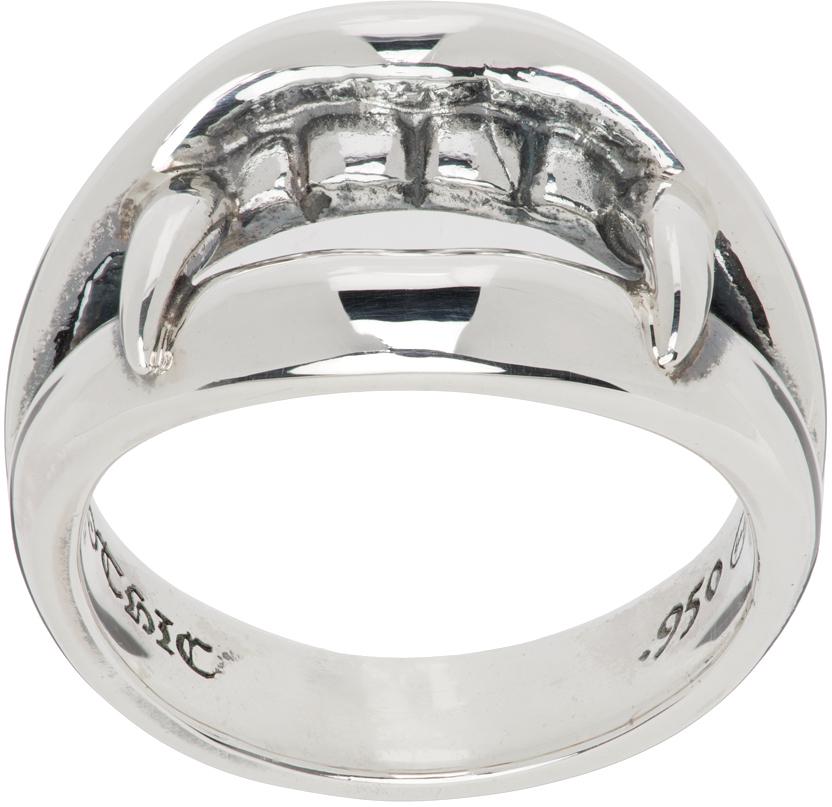Silver Vampire Fang Ring – On Sale Now with Up to 54% Off Silver Vampire Fang Ring – On Sale Now with Up to 54% Off