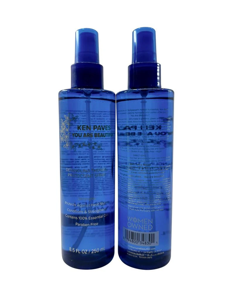 Ken Paves You Are Beautiful Detangling Thermal Protectant Spray 8.5 OZ Set of 2 3