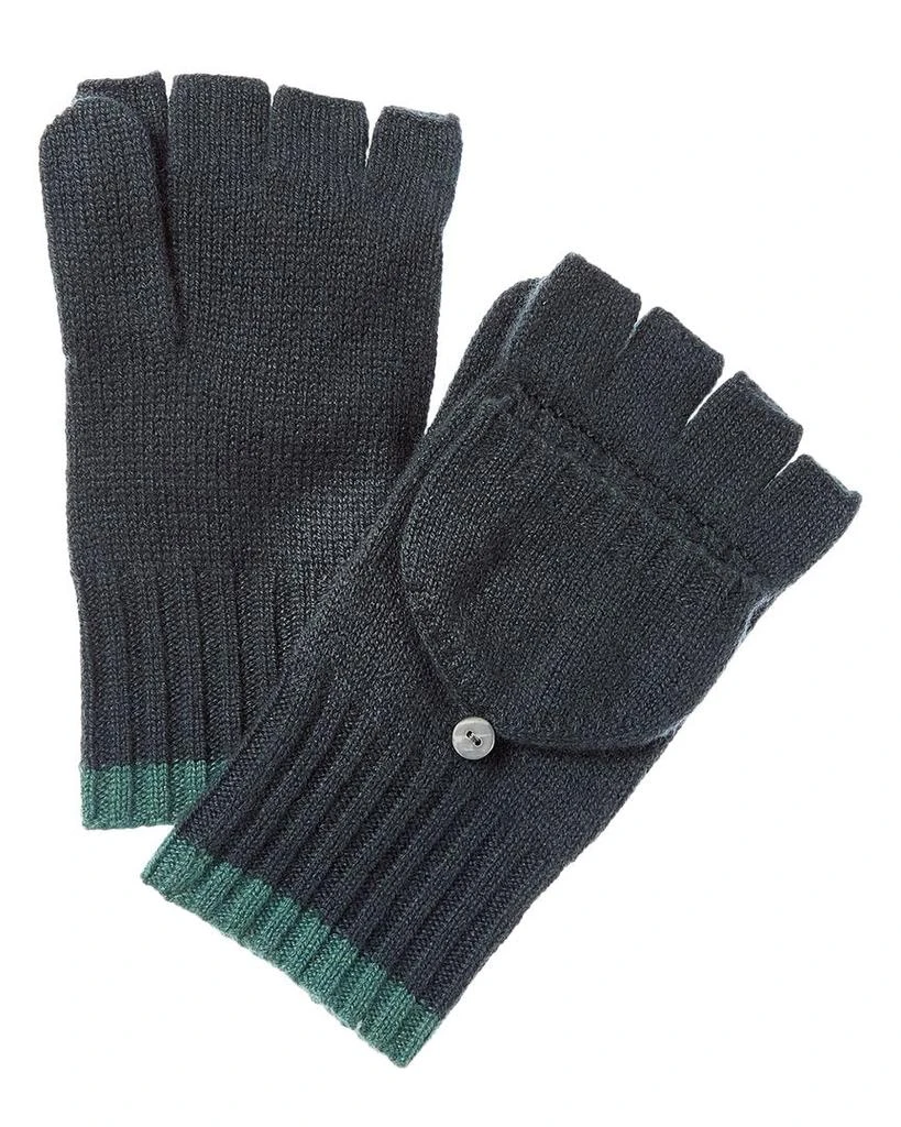 Amicale Cashmere Pop Top Cashmere Gloves 1