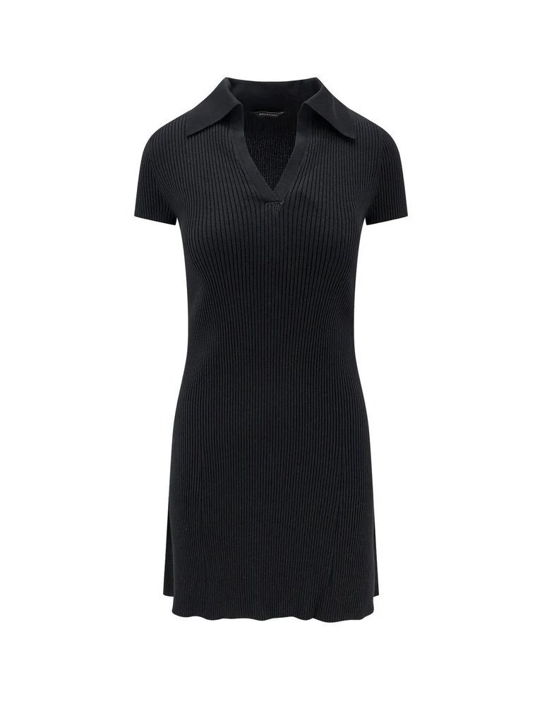 knee length dresses for ladies Balenciaga Black Mini Dress
