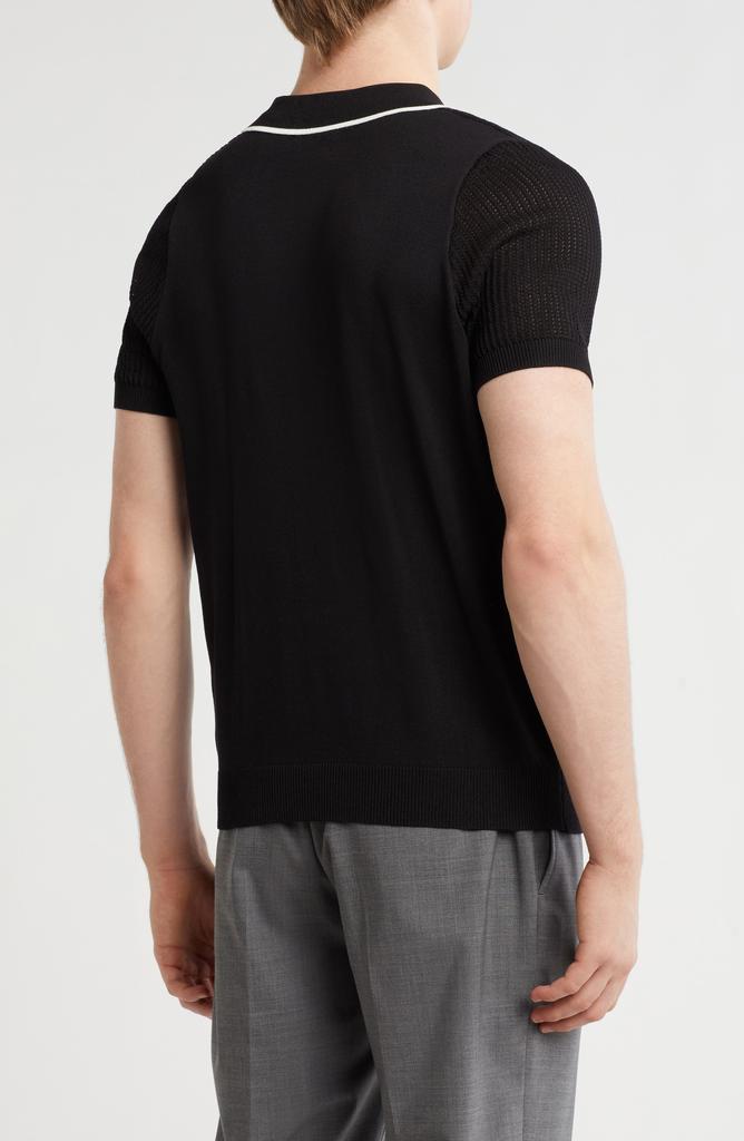 TR Premium Johnny Collar Sweater Knit Polo